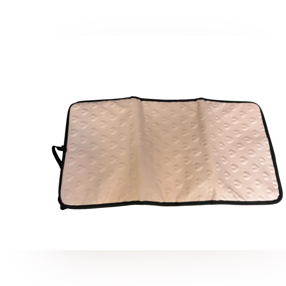 Betsey Johnson Quilted Diaper Bag Shoulder Or Crossbody W/pad & Cat Pouch - Picture 12 of 15